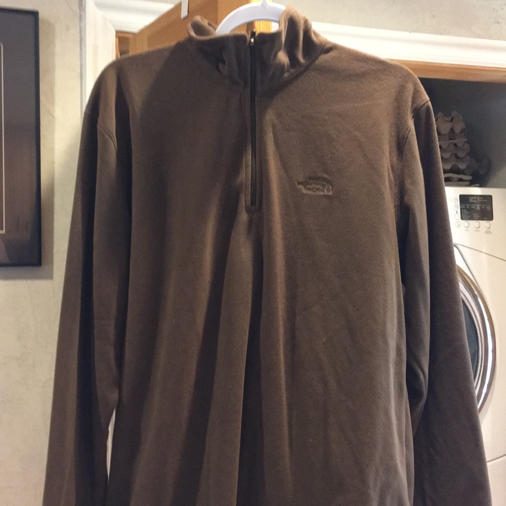 North face 1/4 zip fleece